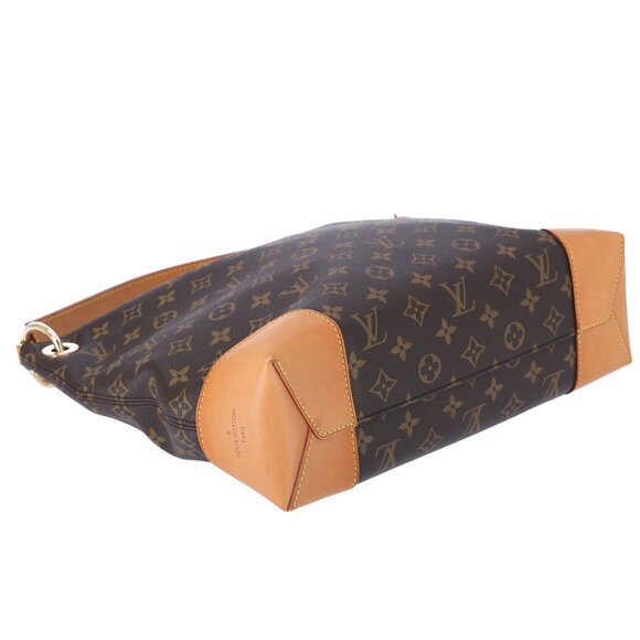 Louis Vuitton Berri PM Monogram Shoulder Bag Hobo M41623 Brown - Picture 10 of 12